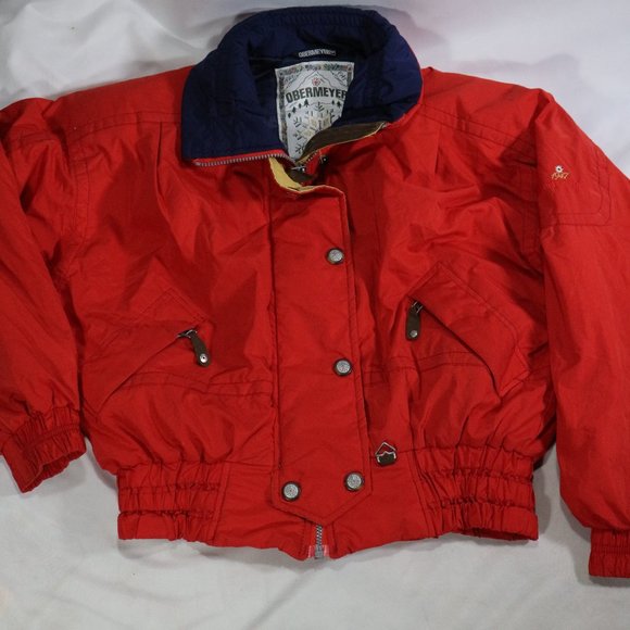 Obermeyer Jackets & Blazers - VTG OBERMEYER Multicolor Ski Jacket Sz 8 Women